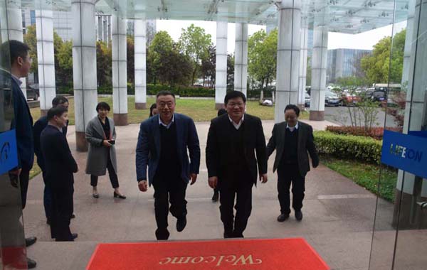 良性互動談合作，互利共贏求發(fā)展——安徽醫(yī)科大學(xué)黨委書記顧家山...